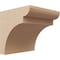 Ekena Millwork 7"W x 7"D x 7"H Wide Yorktown Rough Cedar Woodgrain TimberThane Corbel, Primed Tan CORUR07X07X07YORRCPR - alternate 1